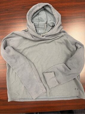 Under Armour womensGray Hooded Sweatshirt